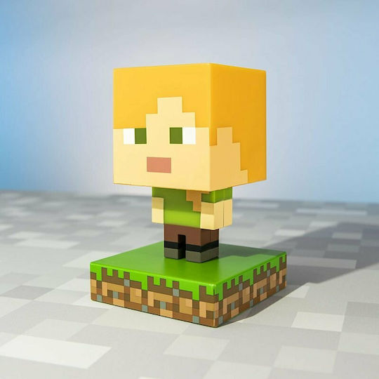 Paladone Παιδικό Διακοσμητικό Φωτιστικό Minecraft Alex Icon Πολύχρωμο 10εκ. Alex V2