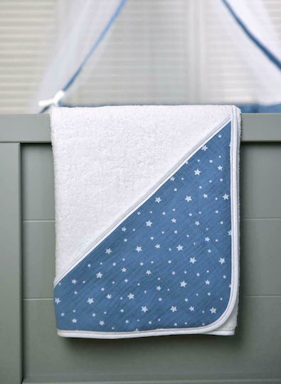 Baby Oliver Baby Bettwäsche-Set Für Krippe Blau 2 Stück