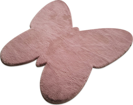 Newplan JM7 Kids Rug Fluturi Dark Pink 120x120cm Thickness 30mm Newplan JM7 Kids Rug Fluturi Dark Pink 120x120cm Thickness 30mm