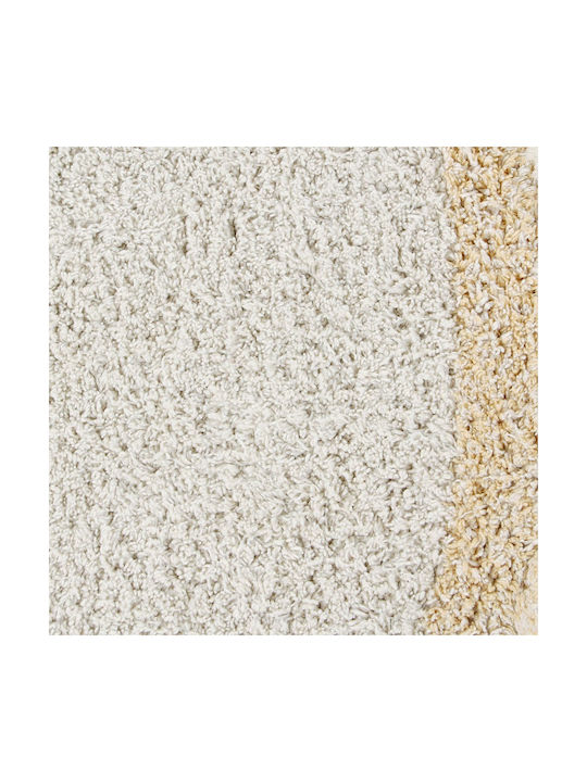 Lorena Canals Handmade Kids Cotton Rug Bubbly Round 120cm Honey