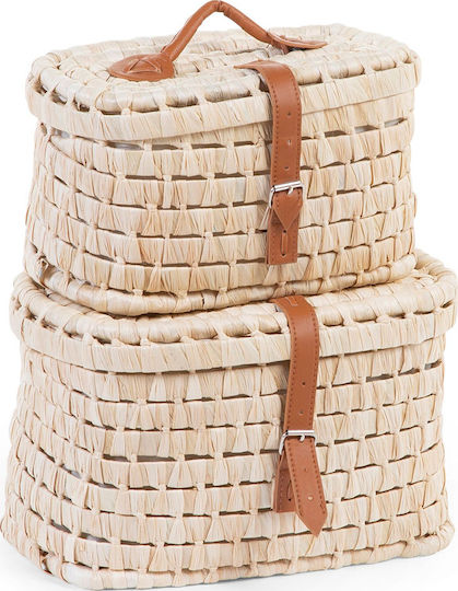 Childhome Toy Box Basket 2 Pieces Childhome Toy Box Basket 2 Pieces