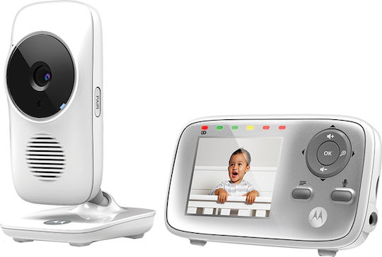 Motorola Wireless Baby Monitor with Camera & Screen 2.8" , Two-way Communication & Lullabies