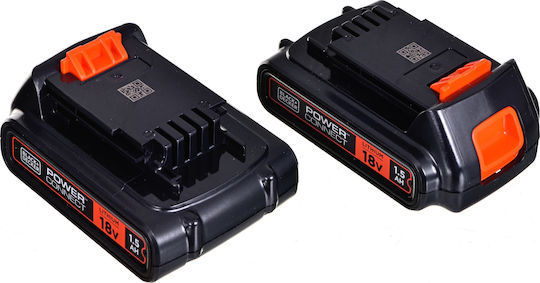 Black & Decker Percussive Drill Driver Battery 18V 2x1.5Ah