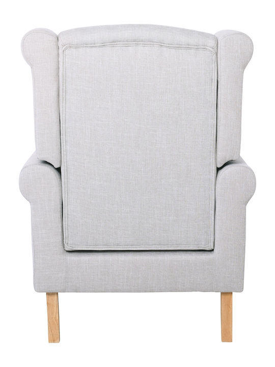 Rosy Ohrensessel Ecru 76x80x103cm