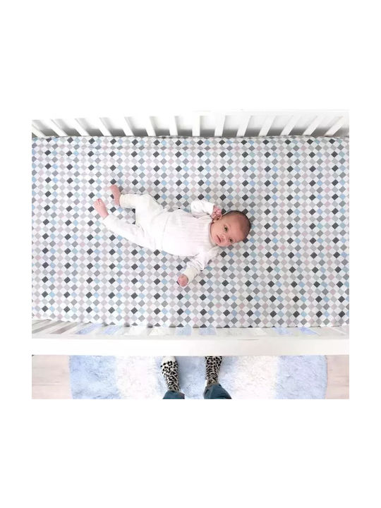 La Millou Fitted Royal Drops Baby Sheets 70x140cm