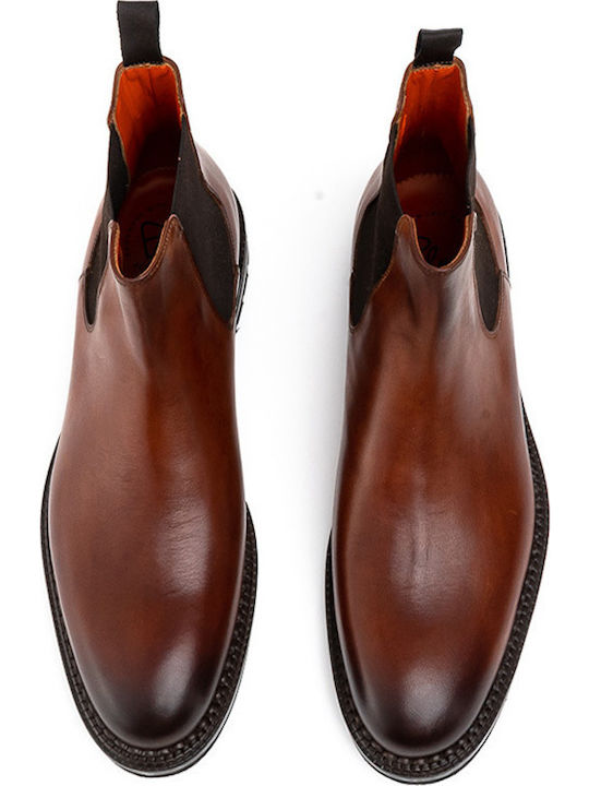 010630R Leather Chelsea Boots Tan 010630R/TAN