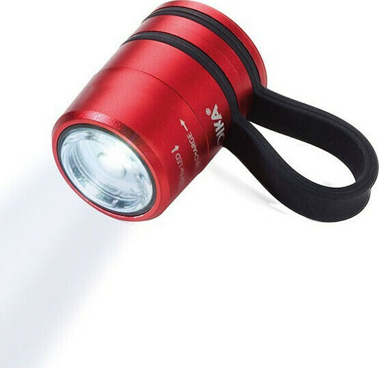 Troika Lumină de lucru și de sit, cu baterie Lanternă LED Eco Run Roșu
