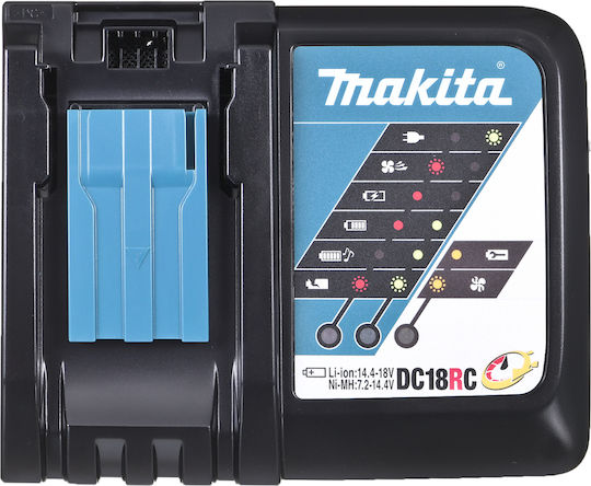 Makita DPJ180RFJ Φρεζοκαβιλιέρα 18V 2x3Ah με Σύστημα Αναρρόφησης