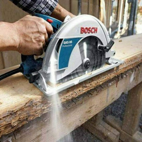 Bosch GKS 85 Professional Δισκοπρίονο 2200W με Σύστημα Αναρρόφησης