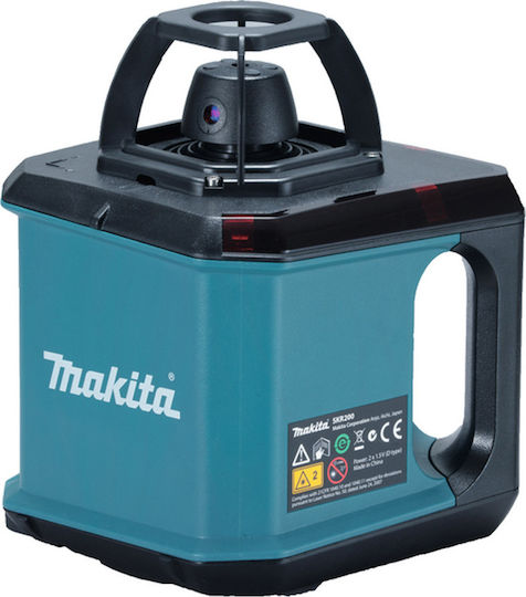 Makita SKR200Z Самонивелиращо Въртящо се Лазерен нивелир Червен лъч 1.5V с Работен обхват 100м