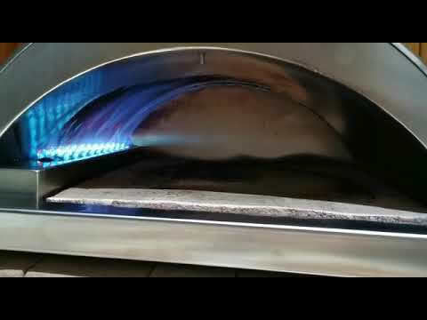 Edil Planet Surriento Gas Pizza Oven LPG Traditional 60x50x30cm