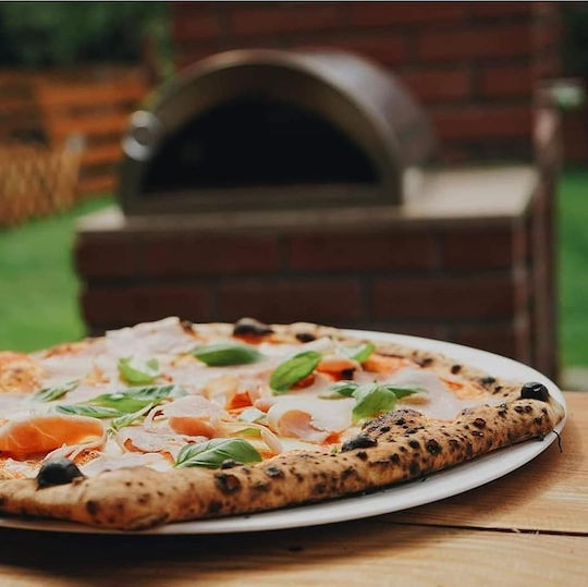 Edil Planet Surriento Gas Pizza Oven LPG Traditional 60x50x30cm
