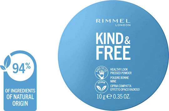 Rimmel Kind and Free Pressed Powder Powder Tan 10gr
