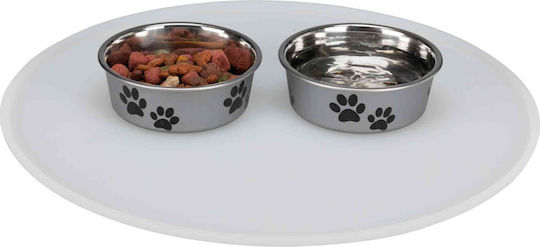 Trixie Ceramică Set de măsuțe pentru Câine & Pisică pe Bază 40cm în Culoare Transparent