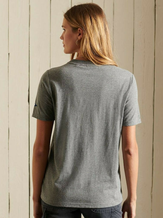 Superdry Damen T-shirt Gray