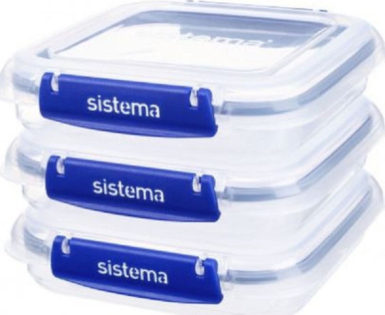 Sistema Klip It Plus Μπλε 3τμχ