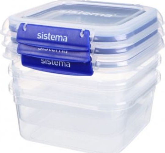 Sistema Klip It Plus Μπλε 3τμχ