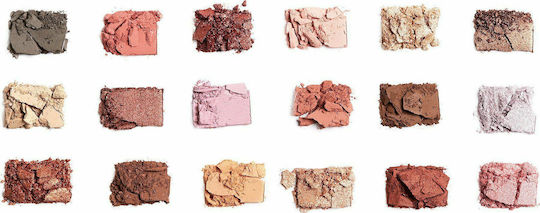 Revolution Beauty I Heart Revolution Палитра със Сенки за Очи в Твърда Форма Кафе 22гр