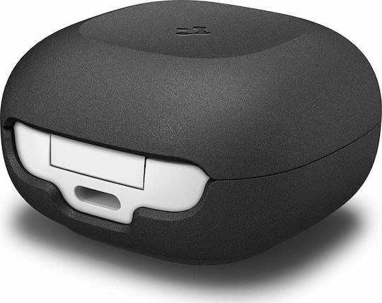 Spigen GeoFit Hülle Kunststoff mit Haken in Gray Farbe für Galaxy Buds Live / Pro