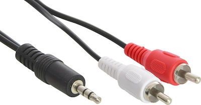 Sandberg 3.5mm male - RCA male Cable Black 2m (500-97)