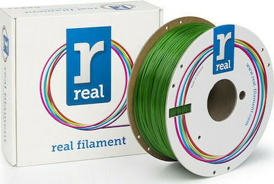 Real Filament Real PETG 3D Printer Filament 1.75mm Translucent Green 1kg