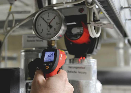 Wurth Infrared Thermometer -50°C to 650°C with Distance Ratio 12:1 071553110