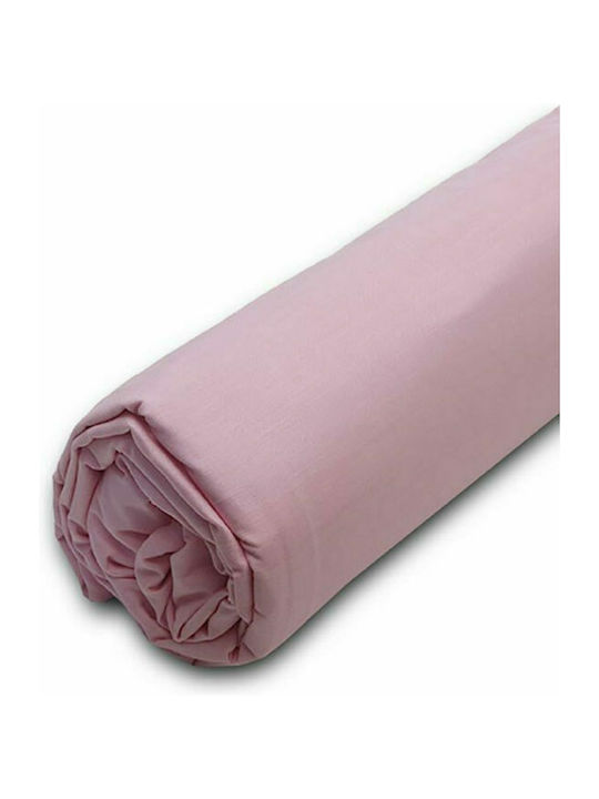 Sunshine Sheet King Size with Elastic 180x200+20cm. Menta 152 Pink 13