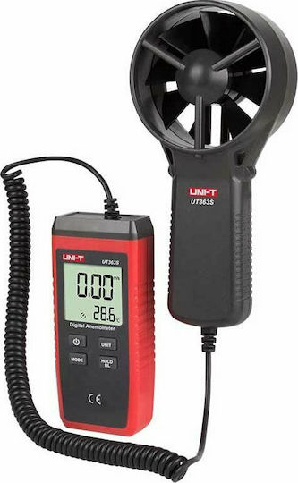 Uni-T Anemometer with Sensor 0,3~30m/s UT363S