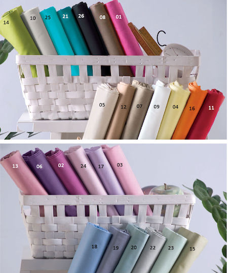 Rythmos Bettlaken Super-Doppel mit Gummiband 165x205+25cm. Madonna 12