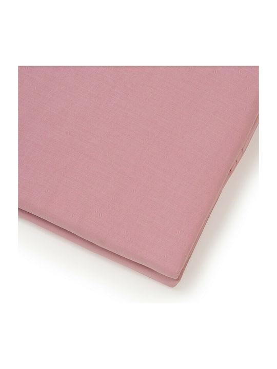 Melinen Sheet Super-Double with Elastic 160x200+30cm. Urban Rose