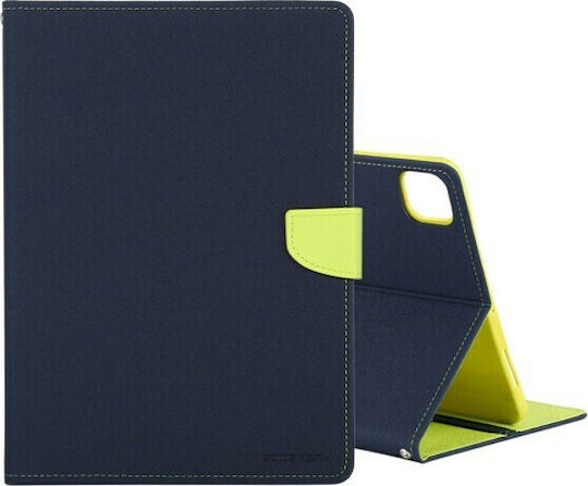 Mercury Fancy Diary Flip Cover Navy / Lime (iPad Pro 2018 11")
