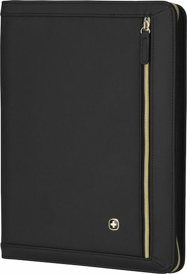 Wenger Amelie Women's Padfolio Flip Cover Μαύρη (Universal 10")