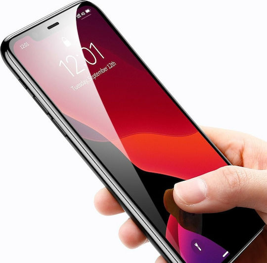 Baseus Vollflächig gehärtetes Glas 2Stück (iPhone 11 Pro Max)