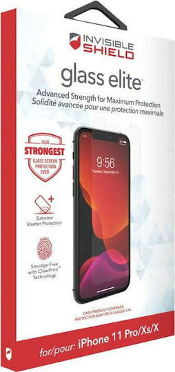 Zagg InvisibleShield Glass Elite Full Glue Full Face Tempered Glass (iPhone 11 Pro)