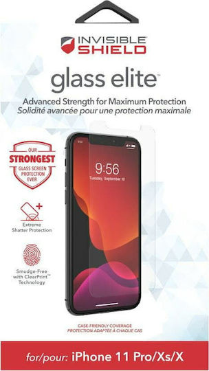 Zagg InvisibleShield Glass Elite Full Glue Full Face Tempered Glass (iPhone 11 Pro)