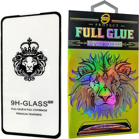 Full Glue Full Face Tempered Glass (Redmi Note 8)