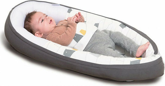 Doomoo Baby Nestkissen Cocoon Bear Gray