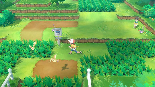 Pokemon Let's Go, Pikachu! Switch Game