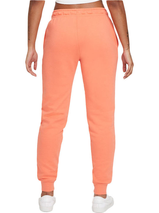Sweatpants Jogger Fleece Orange