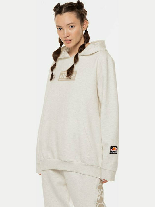 Hanli Oh Women's Sweatshirt Hooded Beige