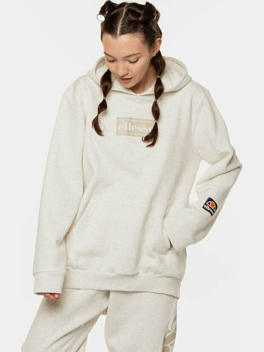 Hanli Oh Women's Sweatshirt Hooded Beige