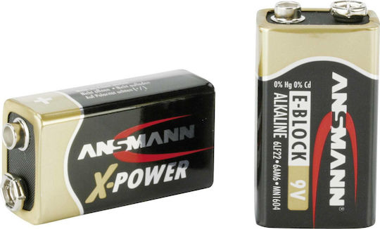 Ansmann X-Power Алкална Батерия 9V 1бр