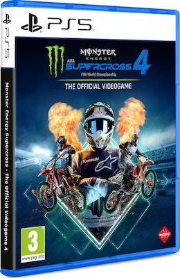 Monster Energy Supercross 4 PS5-Spiel