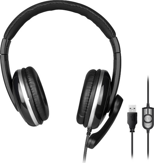 NGS VOX800 Over Ear Multimedia Ακουστικά με μικροφωνο και σύνδεση USB-A