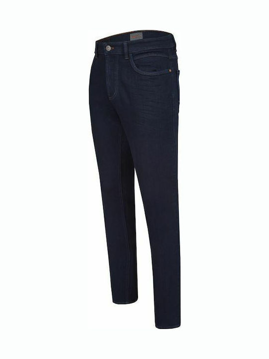 Herren Jeanshosen Slim Fit Marineblaue