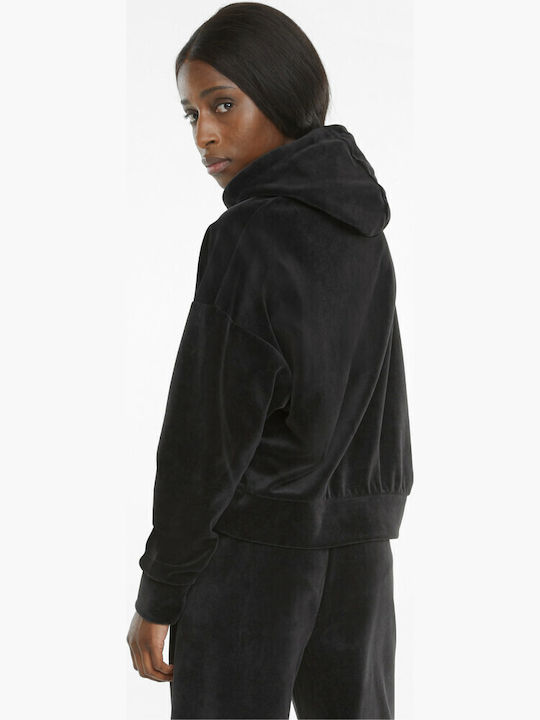 PUMA Black Hoodie Sweatshirt