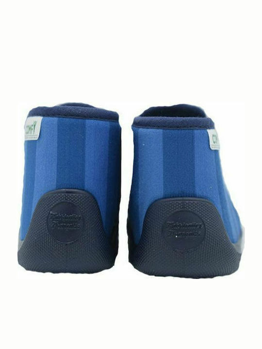 Kinderhausschuhe Stiefel Blau