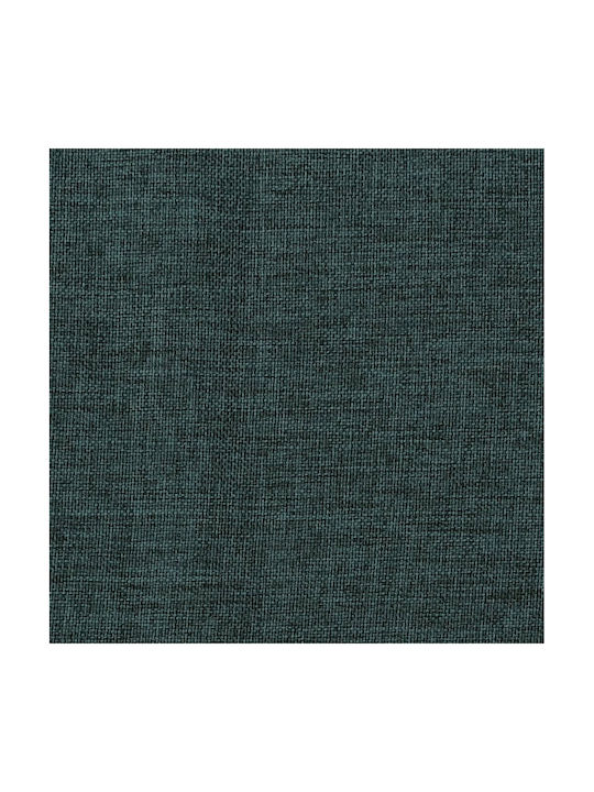 vidaXL Set Perdele Opace cu Capse Verde 140x225 cm