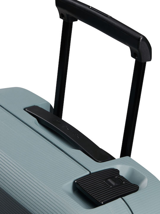 Samsonite MAGNUM Cabin Hard Gray Suitcase With 4 Wheels Height 55cm
