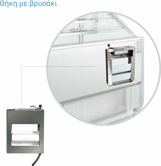 Isa Millennium 155 ST 2020 Commercial Ice Cream Freezer H135.6xW149.6xD105.4cm